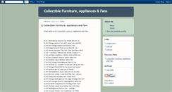 Desktop Screenshot of collectiblefurniture.blogspot.com