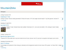 Tablet Screenshot of mountain2bike.blogspot.com