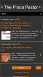 Mobile Screenshot of pirate-pastor.blogspot.com