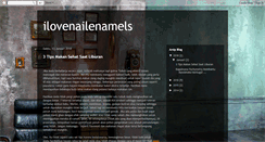 Desktop Screenshot of ilovenailenamels.blogspot.com