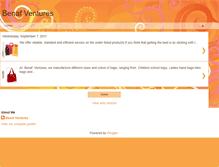 Tablet Screenshot of benafbags.blogspot.com