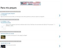 Tablet Screenshot of paramispeques.blogspot.com