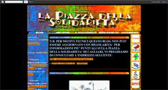 Desktop Screenshot of piazzasolidale.blogspot.com