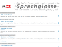 Tablet Screenshot of drs1sprachglosse.blogspot.com