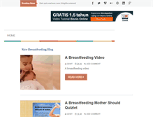 Tablet Screenshot of breastfeedingproductgallery.blogspot.com