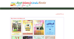 Desktop Screenshot of bestislamicbookslist.blogspot.com