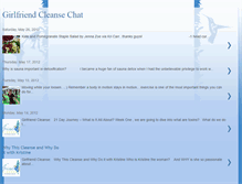 Tablet Screenshot of girlfriendcleansechat.blogspot.com