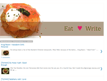 Tablet Screenshot of eatlovewrite.blogspot.com