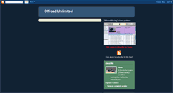 Desktop Screenshot of offroadunlimited.blogspot.com