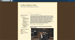 Desktop Screenshot of daliborfilipovic-filip.blogspot.com