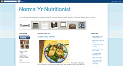 Desktop Screenshot of normayrnutritionist.blogspot.com