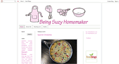 Desktop Screenshot of beingsuzyhomemaker.blogspot.com