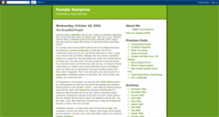 Desktop Screenshot of femvamps.blogspot.com