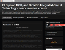 Tablet Screenshot of conocimientosintegratedcircuit.blogspot.com