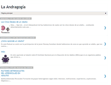 Tablet Screenshot of adultos-andragogia.blogspot.com