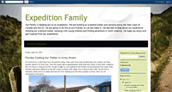 Desktop Screenshot of expeditionfamily.blogspot.com