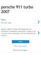 Mobile Screenshot of porsche-911turbo.blogspot.com