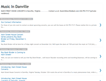 Tablet Screenshot of musicindanville.blogspot.com