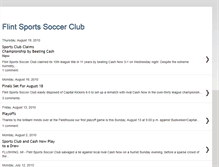 Tablet Screenshot of flintsportssoccerclub.blogspot.com