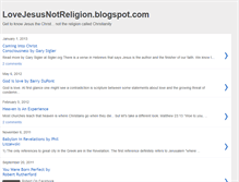 Tablet Screenshot of lovejesusnotreligion.blogspot.com