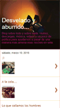 Mobile Screenshot of desveladoyaburrido.blogspot.com