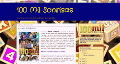 Desktop Screenshot of 100milsonrisas.blogspot.com