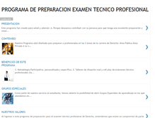 Tablet Screenshot of preparacionprivados.blogspot.com