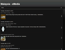 Tablet Screenshot of malaysia-emedia.blogspot.com