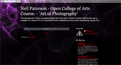 Desktop Screenshot of neilpaterson-ocaartofphotography.blogspot.com