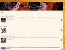 Tablet Screenshot of cellosound.blogspot.com