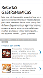 Mobile Screenshot of cocinaconmisrecetas.blogspot.com