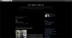 Desktop Screenshot of diy1200gs.blogspot.com