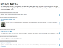 Tablet Screenshot of diy1200gs.blogspot.com