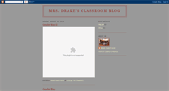 Desktop Screenshot of mrsdrakeclassroom.blogspot.com