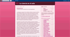 Desktop Screenshot of cienciaenaccion.blogspot.com