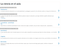 Tablet Screenshot of cienciaenaccion.blogspot.com