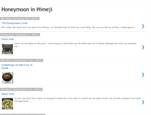 Tablet Screenshot of honeymooninhimeji.blogspot.com