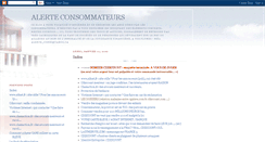 Desktop Screenshot of alerteconso.blogspot.com