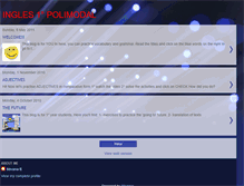 Tablet Screenshot of inglesprimero1.blogspot.com