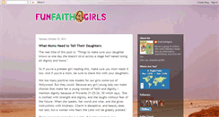 Desktop Screenshot of funfaith4girls.blogspot.com