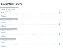Tablet Screenshot of bisnes-duit-internet.blogspot.com