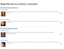 Tablet Screenshot of biografiasdeinteresparati.blogspot.com