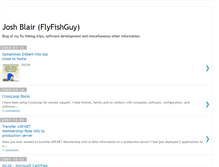 Tablet Screenshot of joshblair.blogspot.com