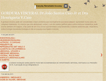 Tablet Screenshot of gorduravisceral.blogspot.com