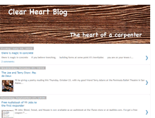 Tablet Screenshot of clearheartblog.blogspot.com
