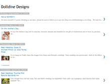 Tablet Screenshot of dolldinedesigns.blogspot.com