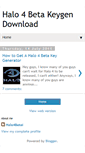 Mobile Screenshot of halo4betakey.blogspot.com