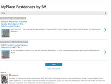 Tablet Screenshot of myplaceresidences.blogspot.com