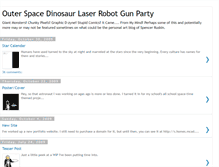 Tablet Screenshot of outerspacedino.blogspot.com