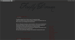 Desktop Screenshot of fireflydiorama.blogspot.com